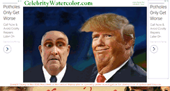 Desktop Screenshot of celebritywatercolor.com